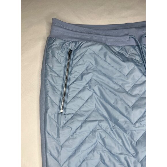 Athleta Apres Ski Down Jogger Powder Blue Size 12/P - Picture 13 of 16